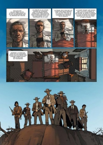 extrait bande-dessinee 7 pistoleros