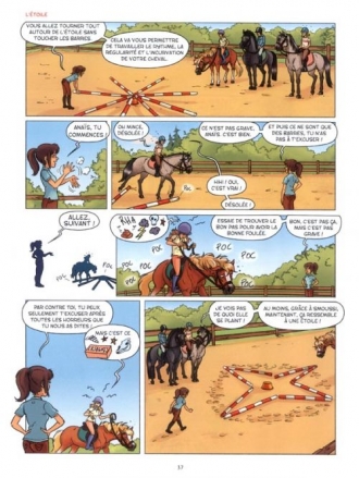 extrait bande-dessinee Qui s'y frotte s'hippique !