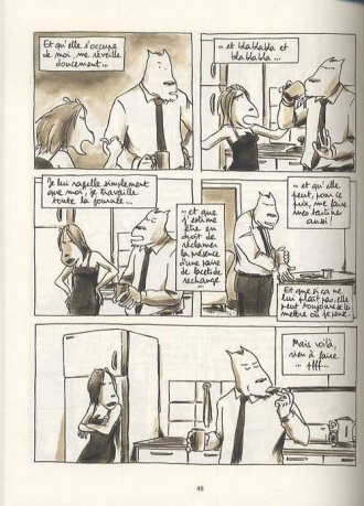 extrait bande-dessinee ...à la folie