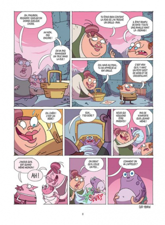 extrait bande-dessinee Aventures baveuses