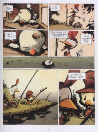 extrait bande-dessinee La danse des petits papiers