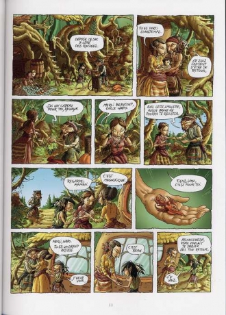 extrait bande-dessinee Le feu sacré