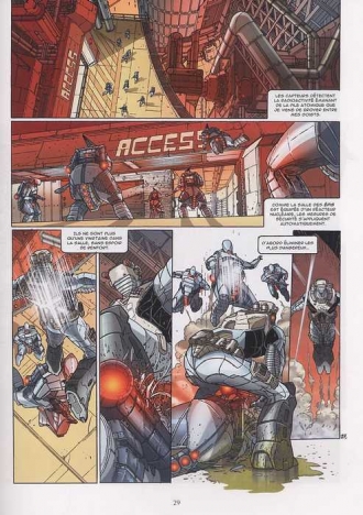extrait bande-dessinee La directive Arca