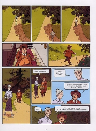 extrait bande-dessinee Poirot joue le jeu
