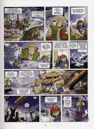 extrait bande-dessinee Barbares à gourdes