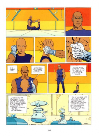 extrait bande-dessinee Les yeux du chat ; L'Incal ; Au coeur de l'inviolable méta-bunker