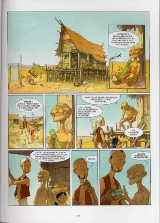 extrait bande-dessinee Le secret des eaux