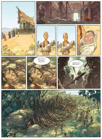 extrait bande-dessinee La Terre du prophète pâle