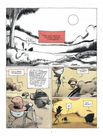 extrait bande-dessinee Le bal des monstres