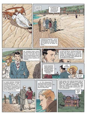 extrait bande-dessinee Un été à Paris