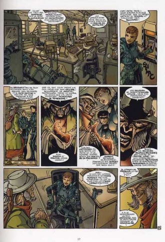 extrait bande-dessinee Le septième capitaine