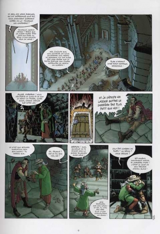 extrait bande-dessinee L'héritage du héros