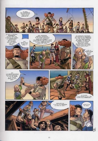 extrait bande-dessinee Pavillon noir sur la capricieuse