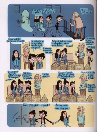 extrait bande-dessinee Les années lycée