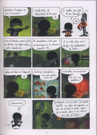 extrait bande-dessinee Destination inconnue