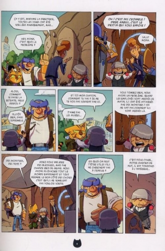 extrait bande-dessinee Aventure au musée