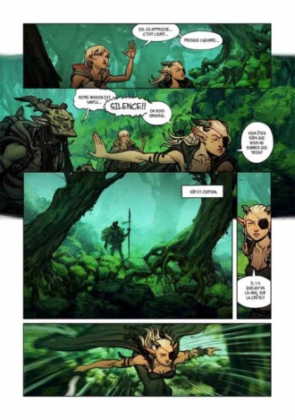 extrait bande-dessinee Le cercle de pierre