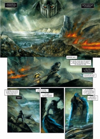 extrait bande-dessinee La terre brûlée