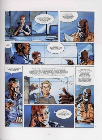 extrait bande-dessinee Le dossier Karadine