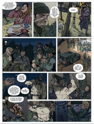 extrait bande-dessinee Arène des Balkans
