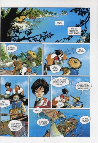 extrait bande-dessinee Entre ciel et mer