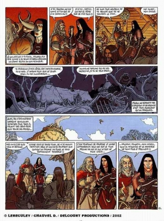 extrait bande-dessinee Drystan et Esyllt