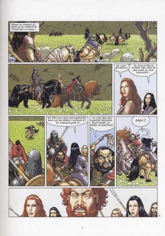 extrait bande-dessinee Gereint et enid