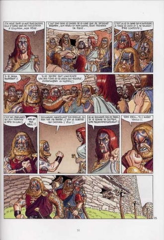 extrait bande-dessinee Gwenhwyfar la guerrière