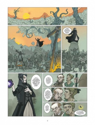 extrait bande-dessinee Le cercle noir