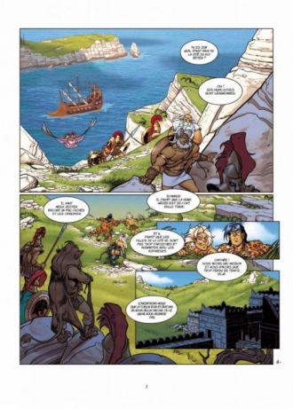 extrait bande-dessinee Le labyrinthe d'Hadès