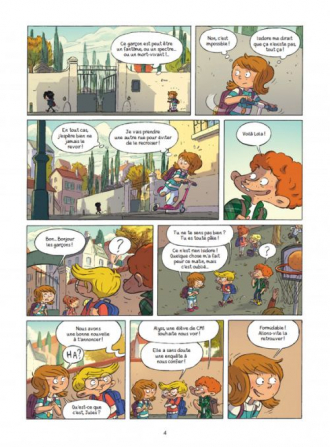 extrait bande-dessinee Secrets d'école