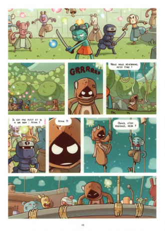 extrait bande-dessinee Le temple des esprits