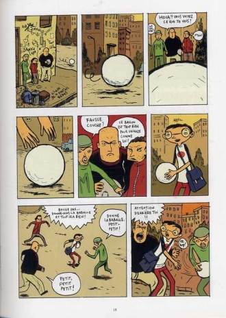 extrait bande-dessinee Football, sortilèges et puberté