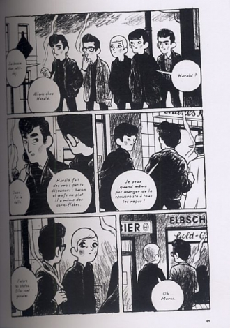 extrait bande-dessinee Baby’s in black
