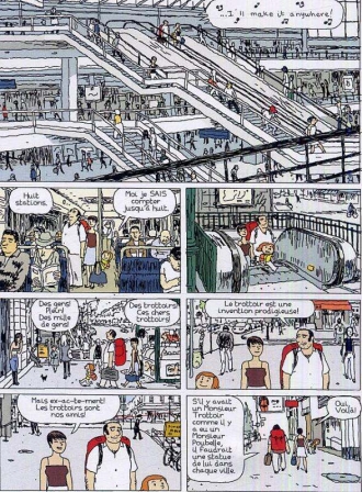 extrait bande-dessinee Gloire aux trottoirs
