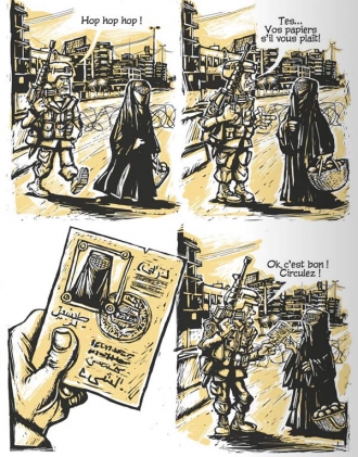 extrait bande-dessinee Bagdad K.O.