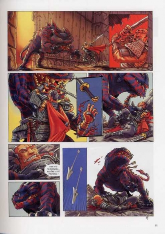 extrait bande-dessinee Le serment du Tengu