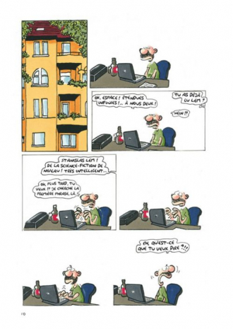 extrait bande-dessinee Dans l'espace, personne t'entend grogner