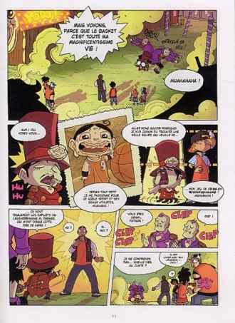 extrait bande-dessinee 66's freaks circus