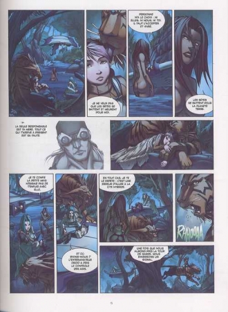 extrait bande-dessinee Amrath, la reine sauvage