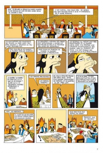 extrait bande-dessinee La Reine indécise