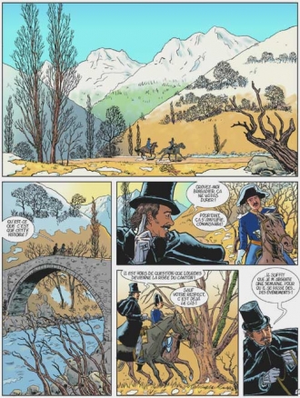 extrait bande-dessinee Bernadette, affaire non classée