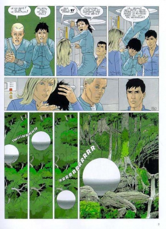 extrait bande-dessinee Les survivants