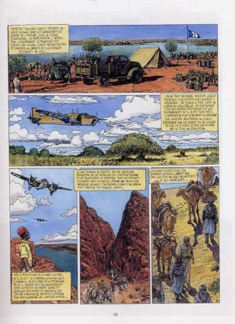 extrait bande-dessinee la légende du général Leclerc