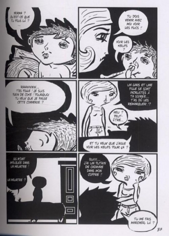 extrait bande-dessinee Black out