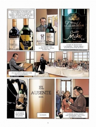 extrait bande-dessinee Rioja, Première partie