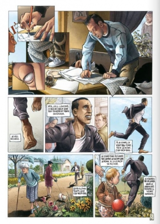 extrait bande-dessinee Martyr
