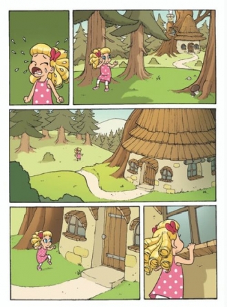 extrait bande-dessinee Boucle d'or et les trois ours