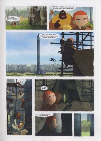 extrait bande-dessinee Brendan et le livre de Kells T1
