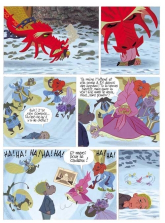 extrait bande-dessinee Le guerrier